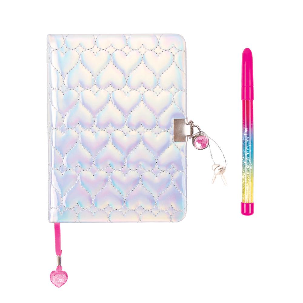 Quilted Locking Journal and Pen, 0638241120357
