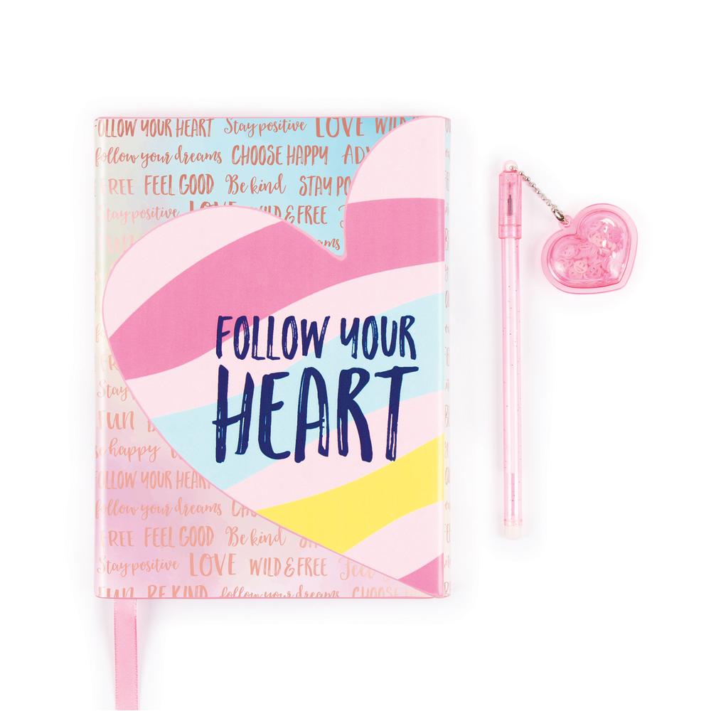 Follow Your Heart Journal and Pen Set, 0638241120432