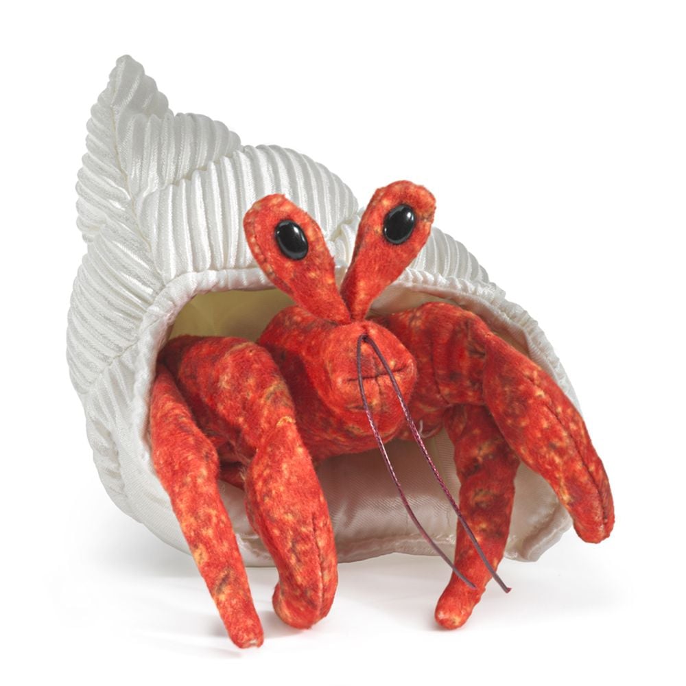 Folkmanis Mini Hermit Crab Finger Puppets, Pack of 3 by Folkmanis - ISBN: 0638348027863