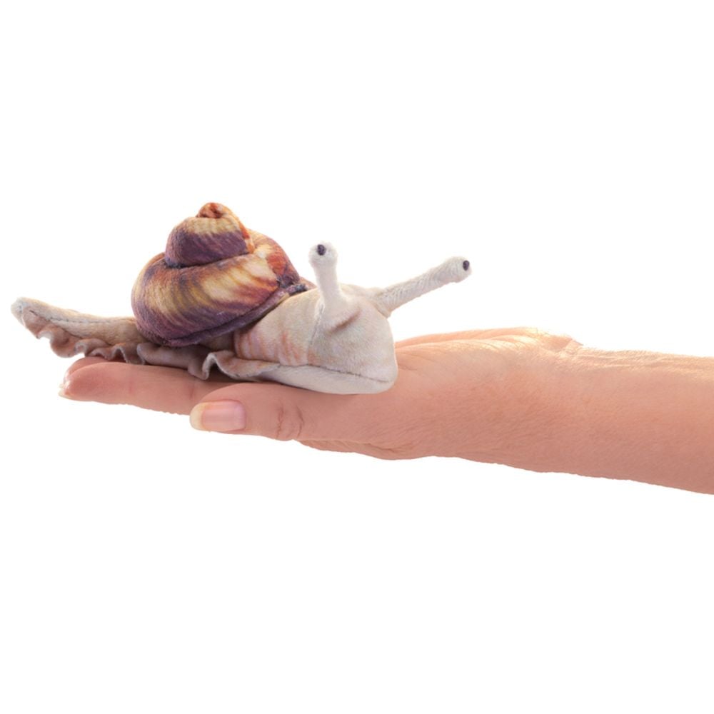 Folkmanis Mini Snail Finger Puppets, Pack of 4 by Folkmanis - ISBN: 0638348080035