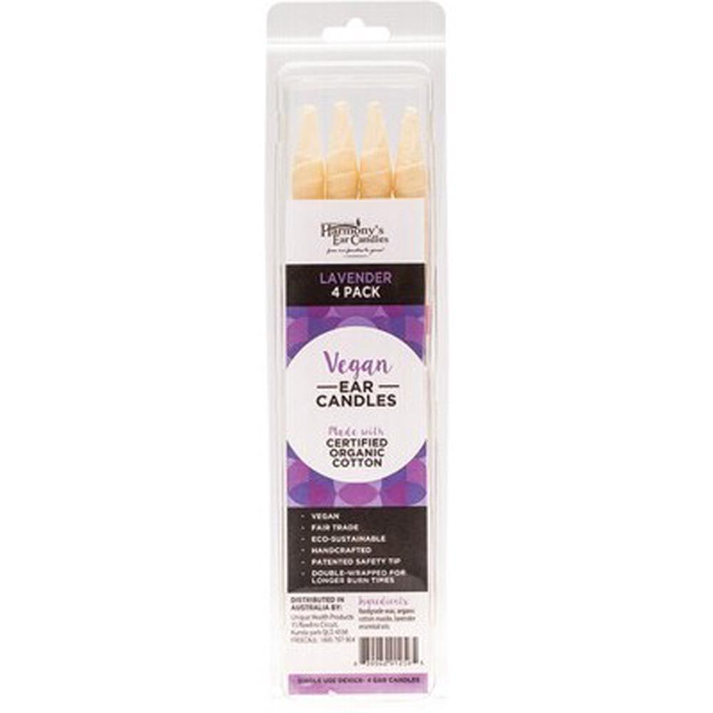 Vegan Ear (Candles Lavender Scented), 4 Pack, 0639062912565