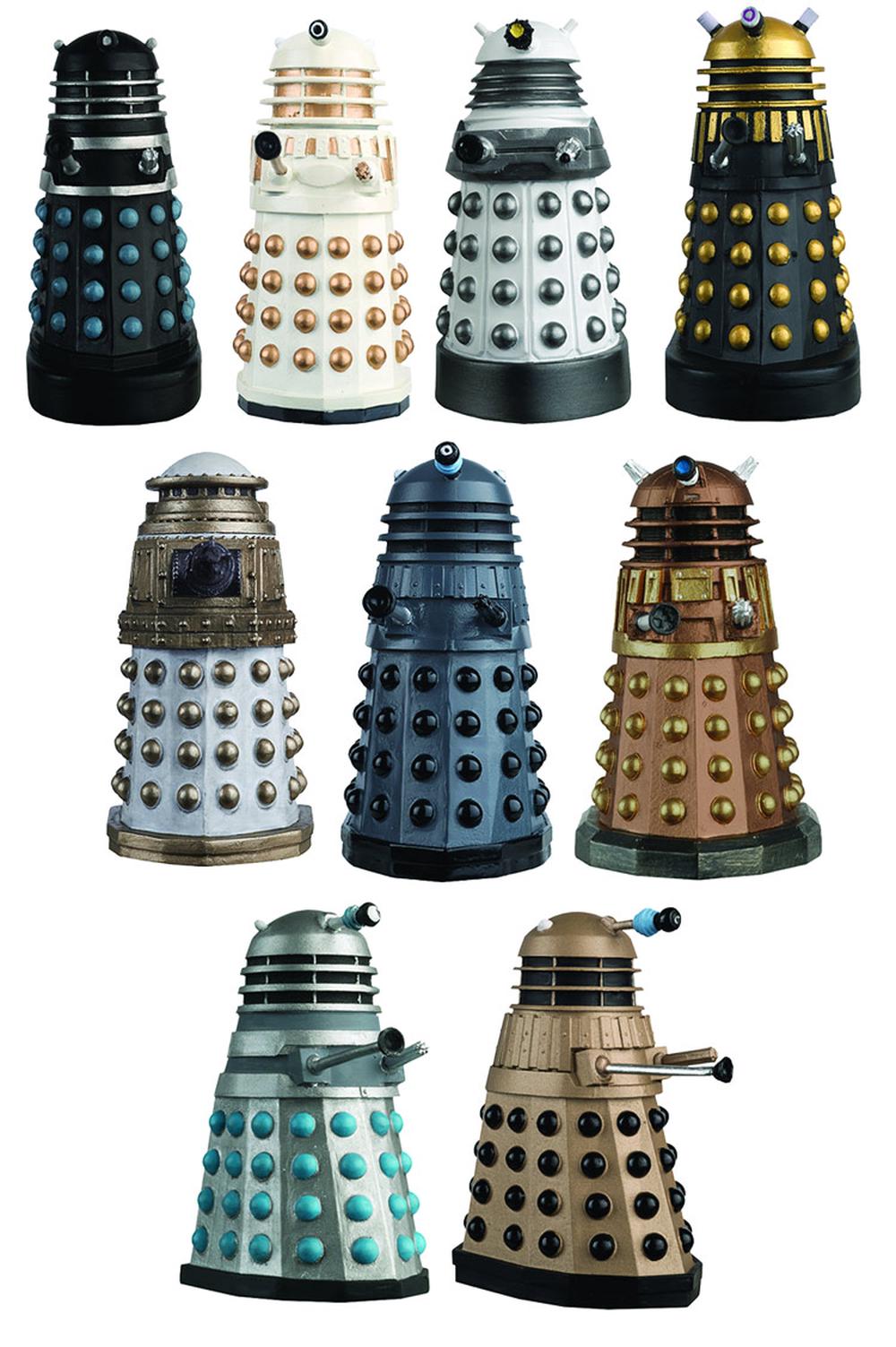Doctor Who - Daleks Parliament 1:21 Scale Figure Set, 0641945983289