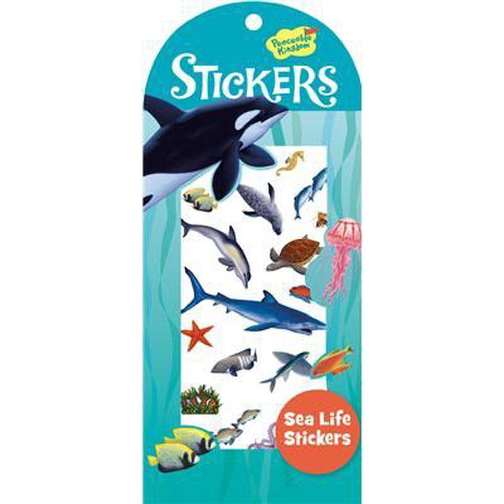 Peaceable Kingdom Sea Life Sticker Pack, 0643356041824