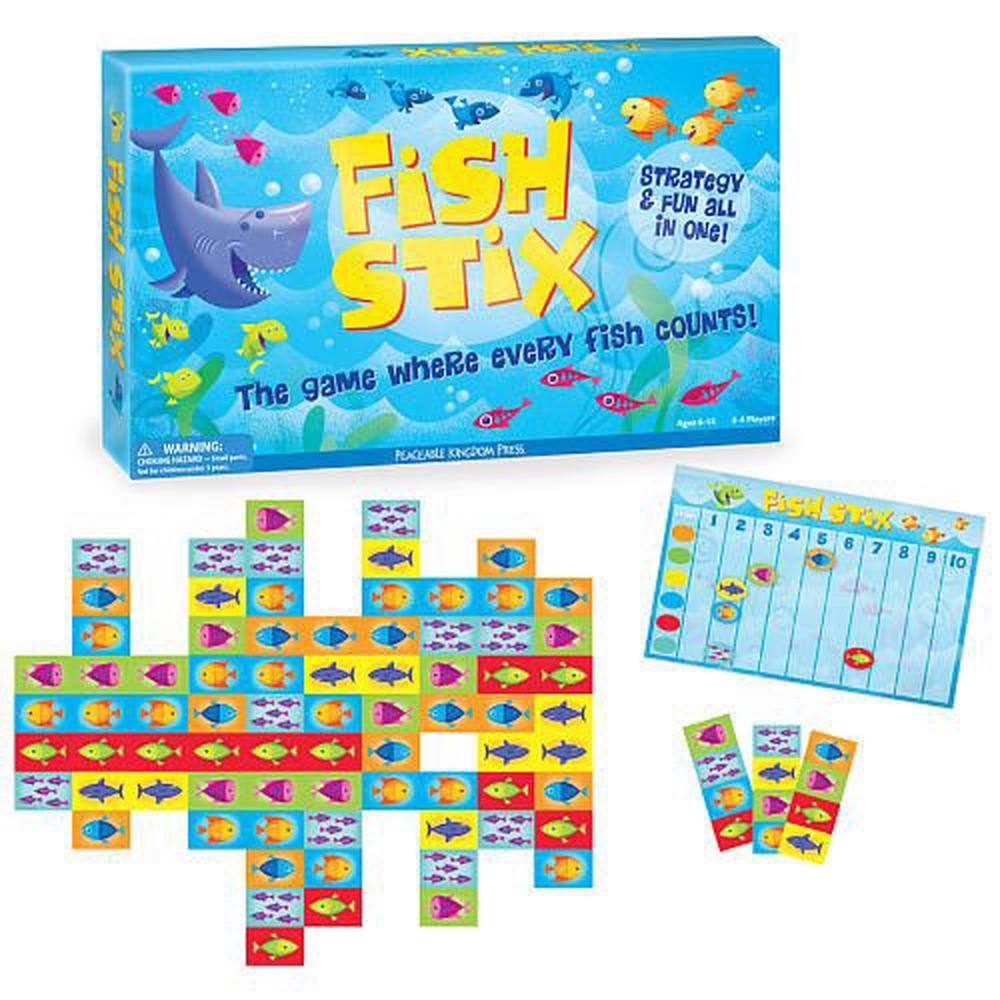Peaceable Kingdom Fish Stix Game Buy online at The Nile