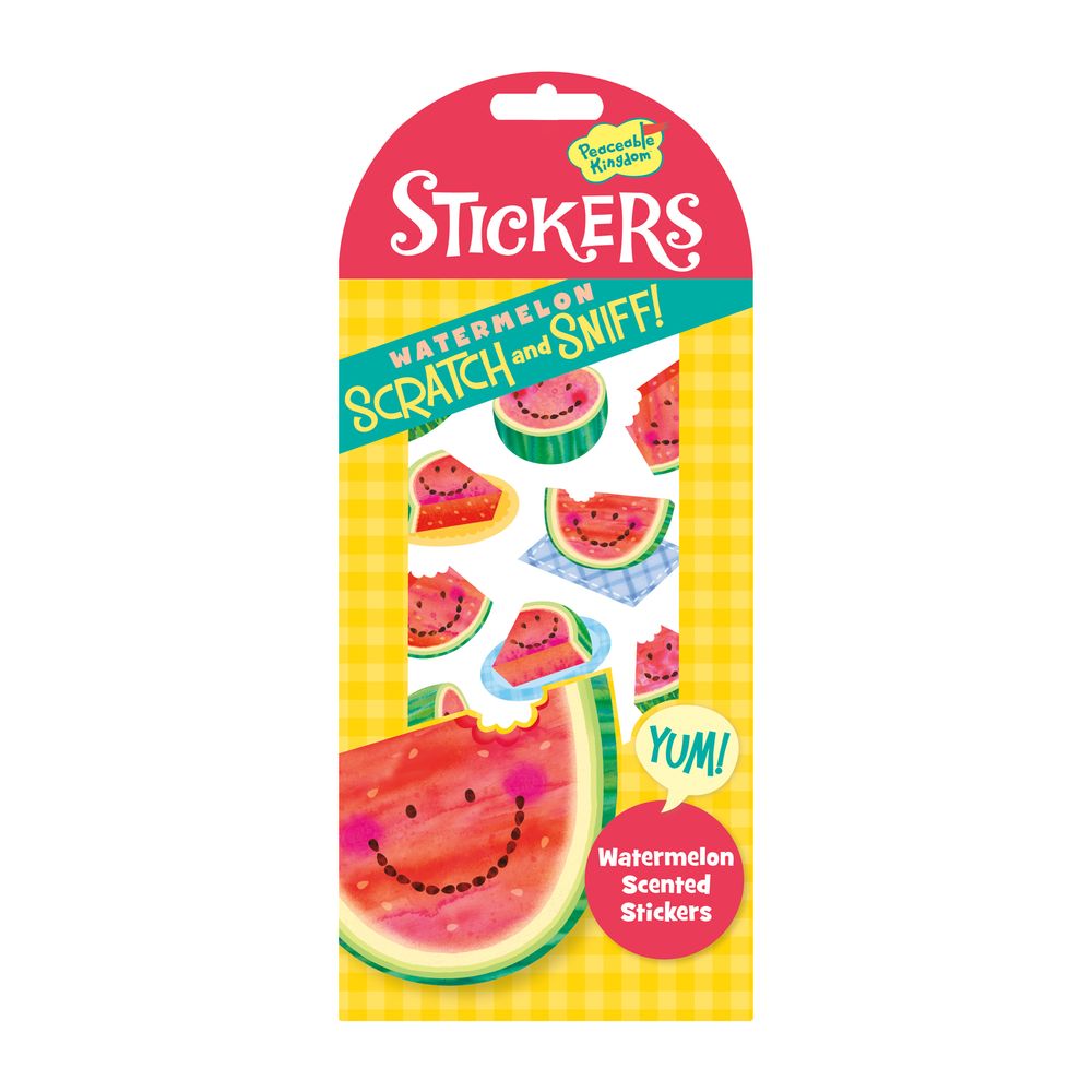 Peaceable Kingdom Scratch & Sniff Stickers (Watermelon) by Peaceable Kingdom - ISBN: 0643356046010
