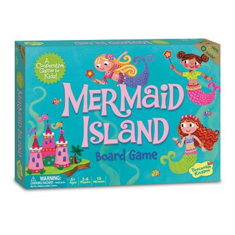 Peaceable Kingdom Mermaid Island Board Game by Peaceable Kingdom - ISBN: 0643356046775