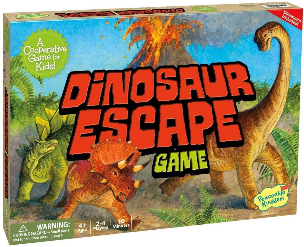 Peaceable Kingdom Cooperative Game - Dinosaur Escape by Peaceable Kingdom - ISBN: 0643356055326