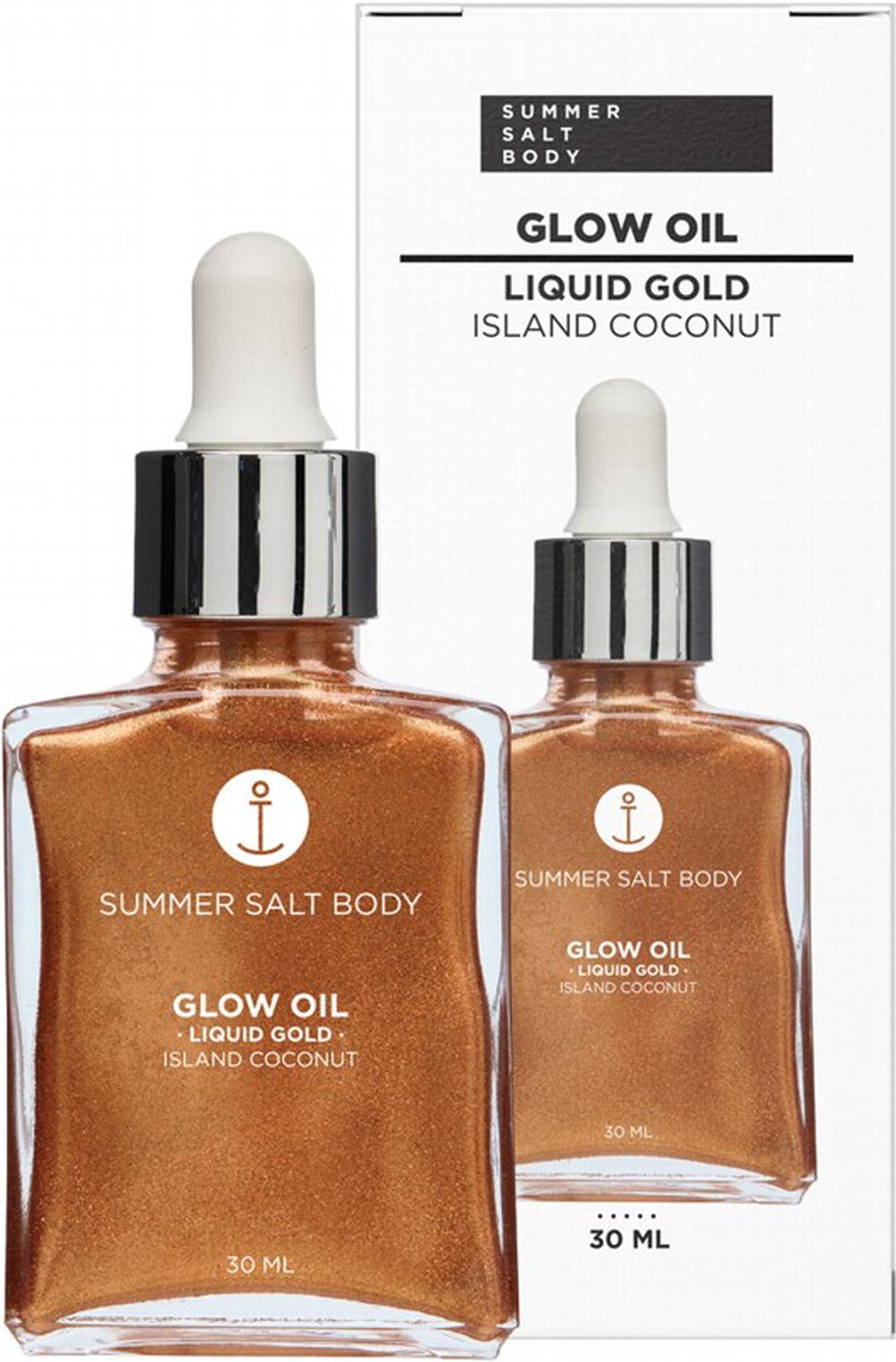 Glow Oil (Liquid Gold Island Coconut) - 30mL, 0643845992781