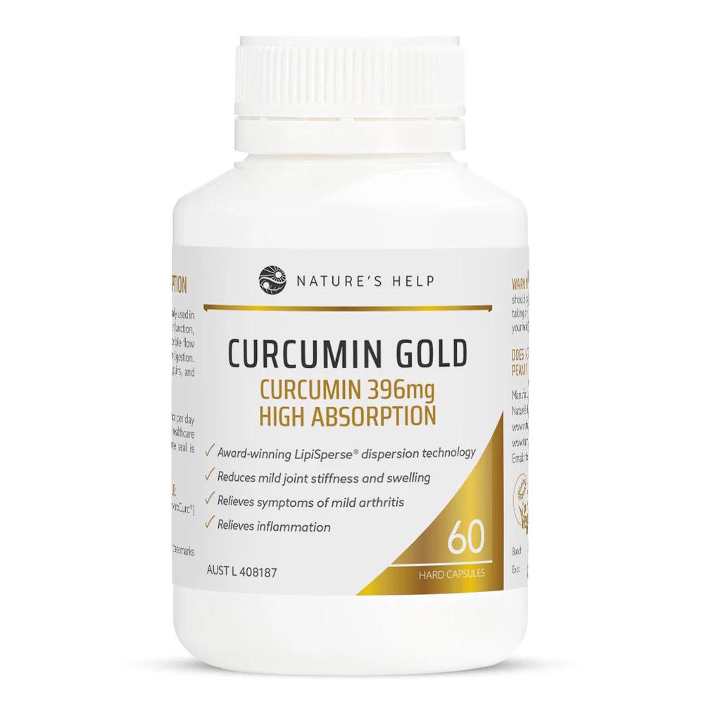 Curcumin Gold, 60 Caps - 396mg, 0647603758794