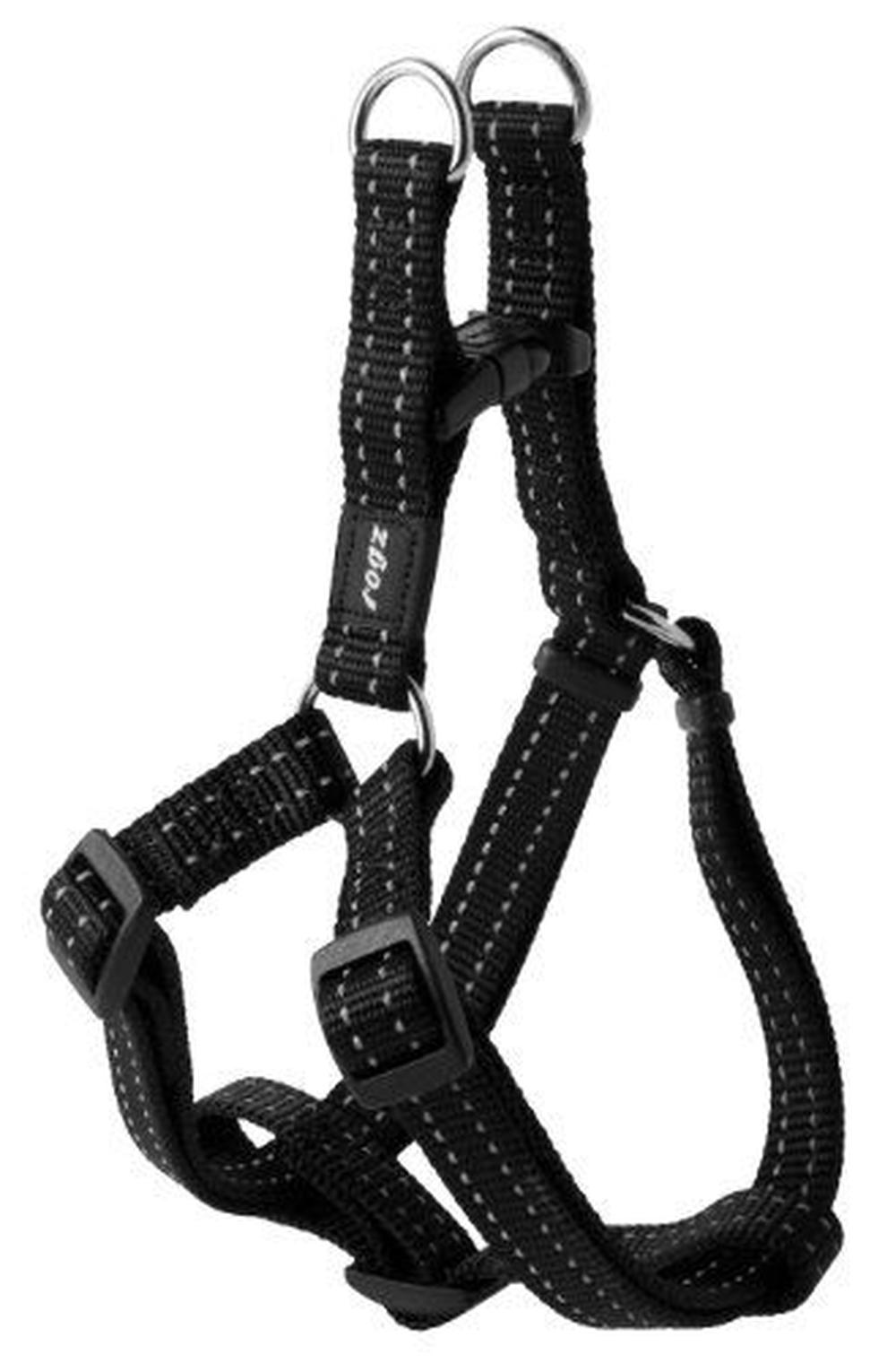 Rogz Reflective Stepin Adjustable Dog Harness (Black) Medium Buy