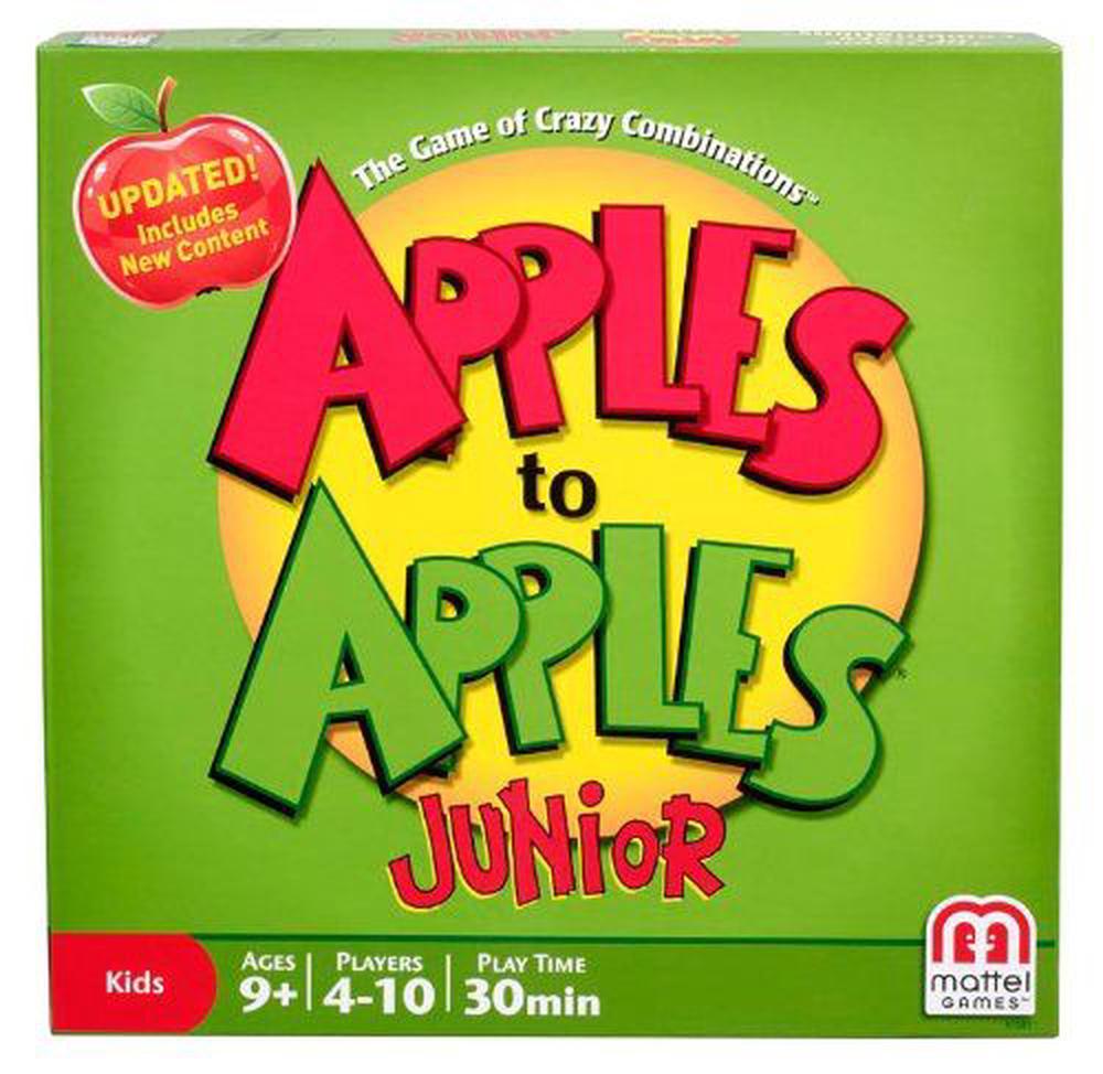 Mattel Apples to Apples Junior The Game of Crazy Combinations! Buy