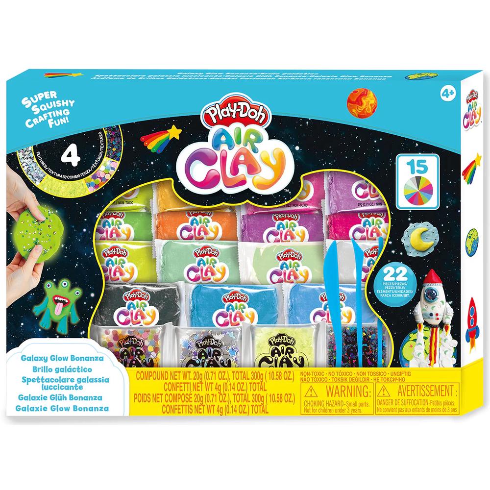 Play-Doh Air Clay Galaxy Glow Bonanza | Buy online at The Nile