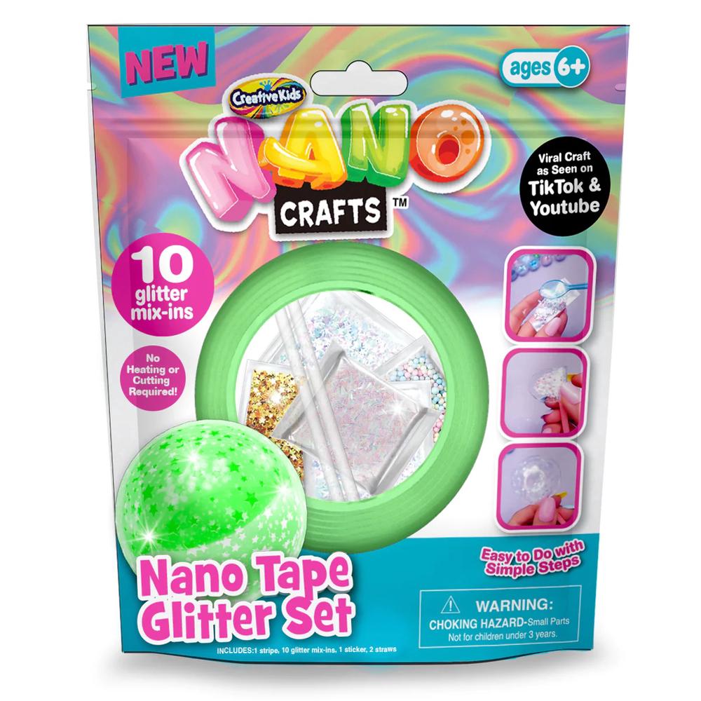 Nano Tape Glitter Set (Green), 0653899648732
