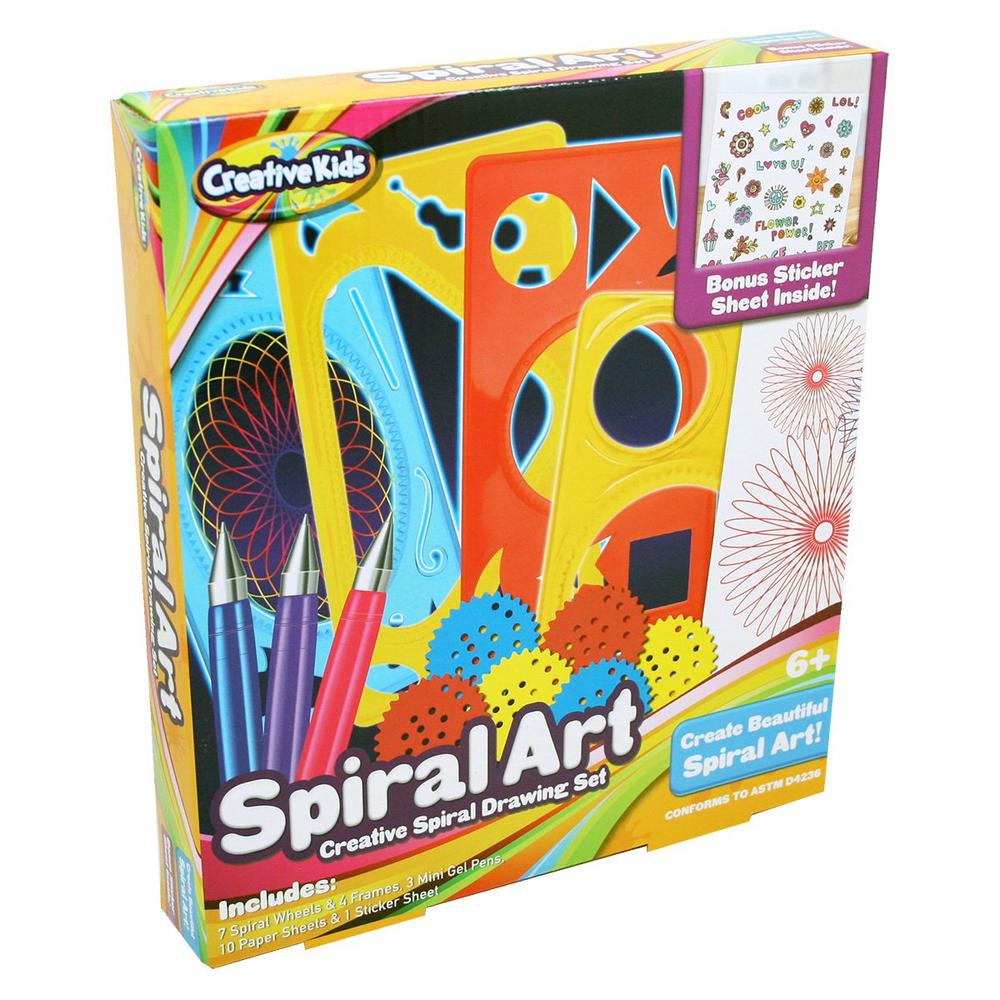 Creative Kids Spiral Art Creative Spiral Drawing Set Buy online at