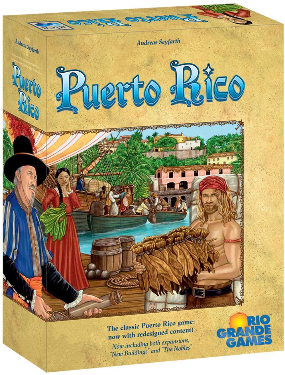 Rio Grande Puerto Rico Board Game Deluxe Buy online at The Nile