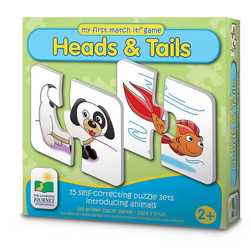 The Learning Journey My First Match It - Head and Tails | Buy online at ...