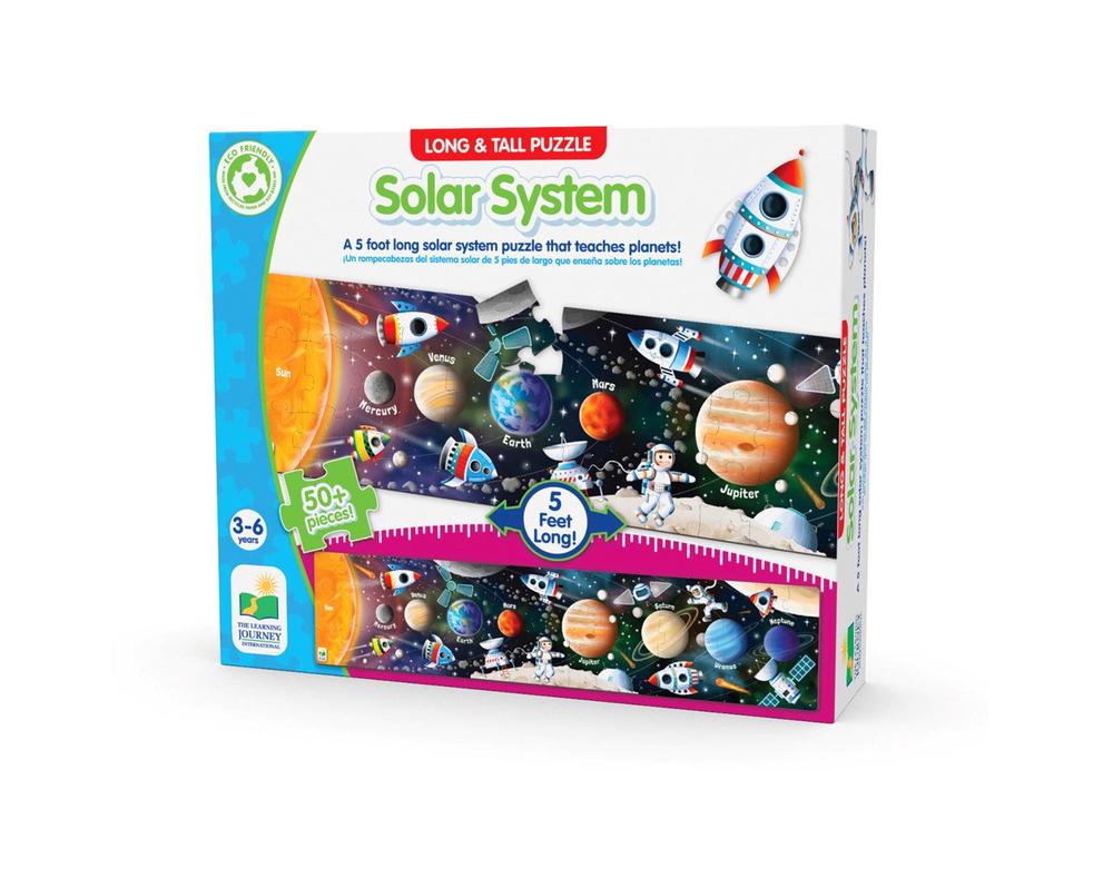The Learning Journey Long And Tall Puzzle - Solar System, 0657092434888