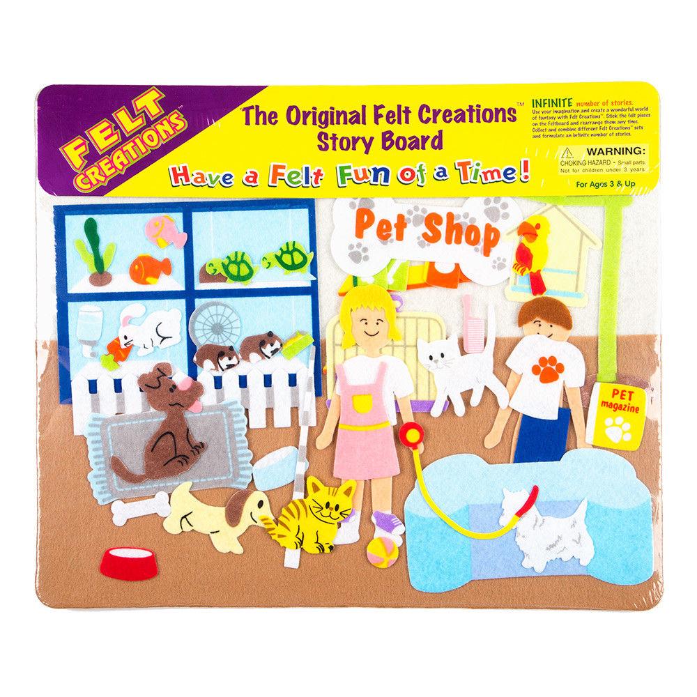 Pet Shop Felt Creations Play Set Buy Online At The Nile