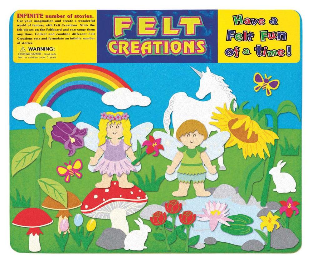 Felt Creations Story Board (Flower Fairy), 0657758092001
