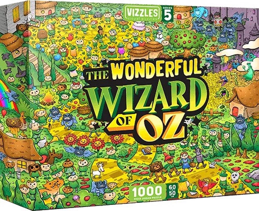 Vizzles: The Wonderful Wizard Of Oz Jigsaw Puzzle, 1000pc, 0658238644956