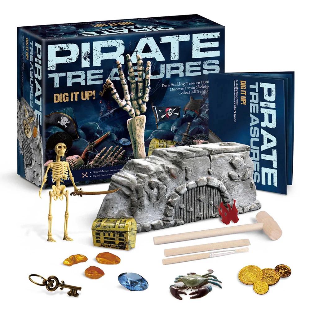 Dig Kit - Pirate Treasures, 0658848731701