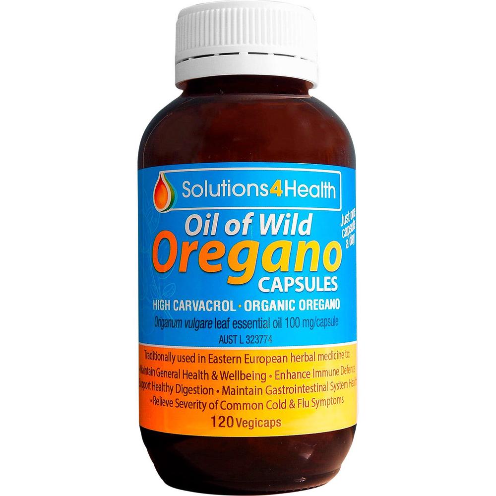 Oil of Wild Oregano VegeCaps, 120 Caps, 0659359561054