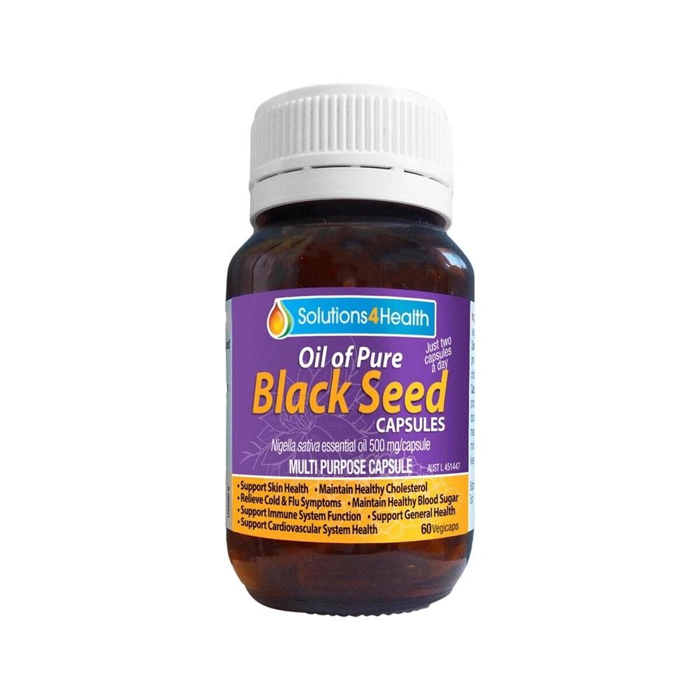 Oil of Pure Black Seed VegeCaps, 60 Capsules, 0659359561061