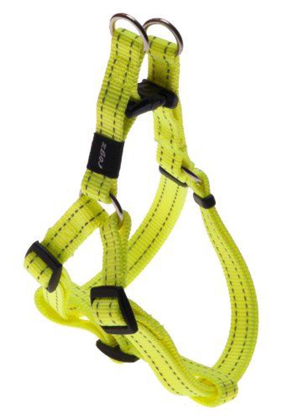 Rogz Reflective Stepin Adjustable Dog Harness (Yellow) Medium Buy