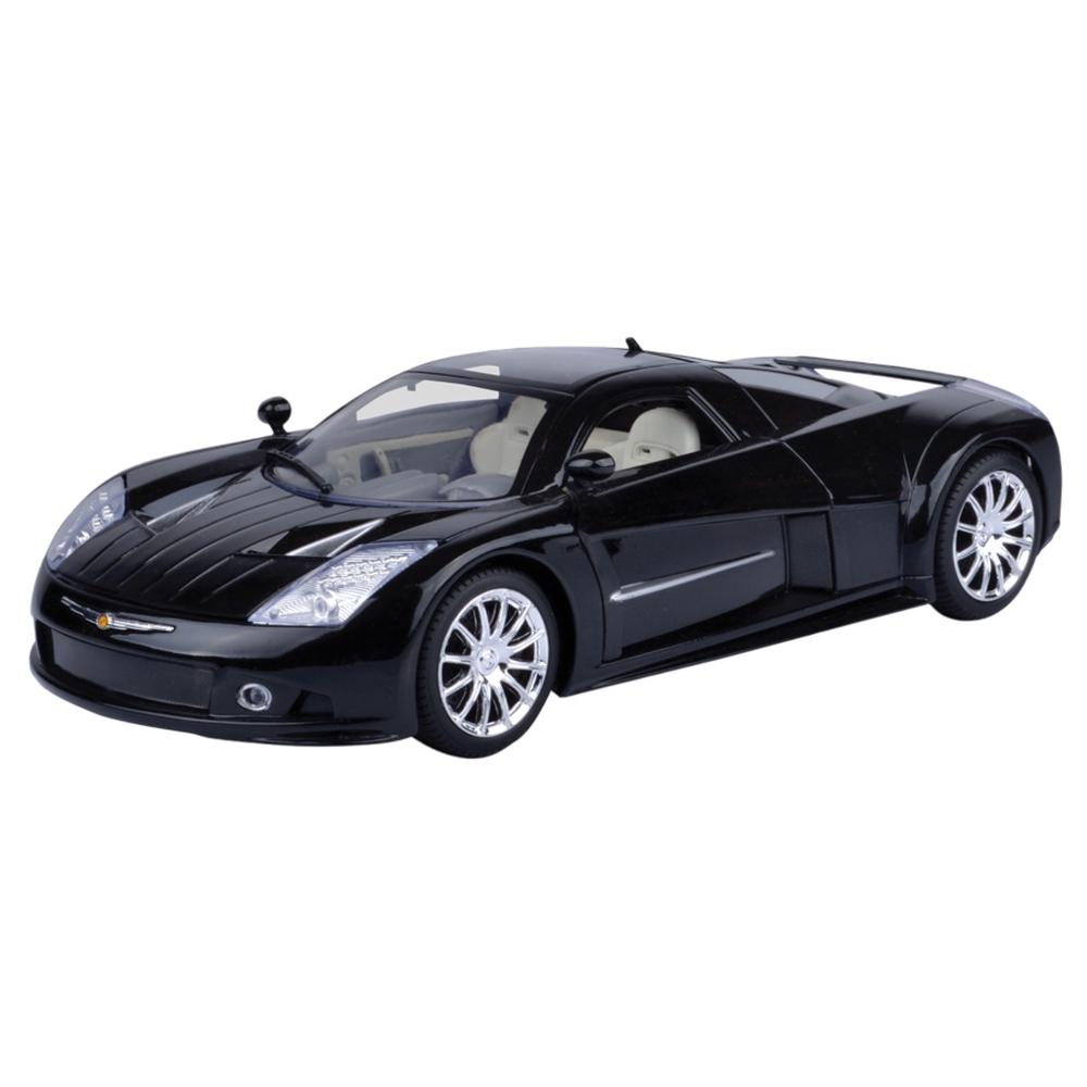 Motormax Timeless Legends - 1:18 2004 Chrysler Me Four Twelve (Black), 0661732731381