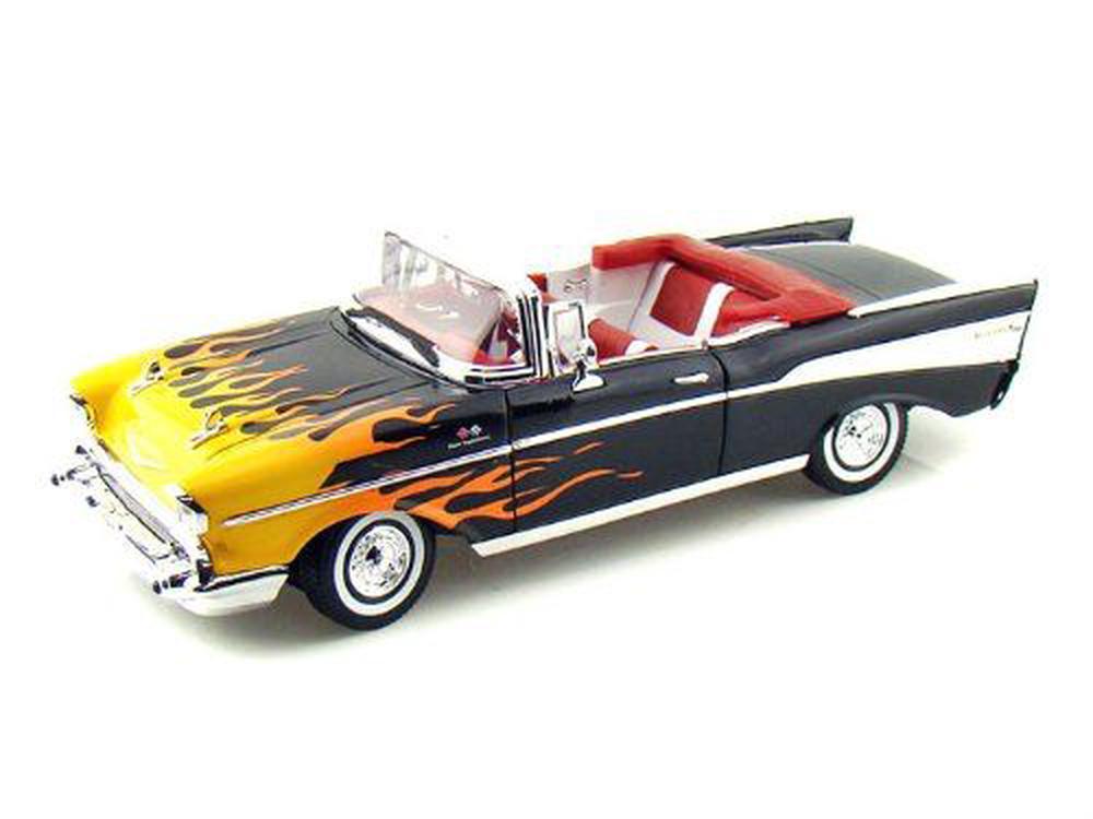 Motormax 1:18 Die-Cast 1957 Chevy Bel Air (Colours May Vary), 0661732731756