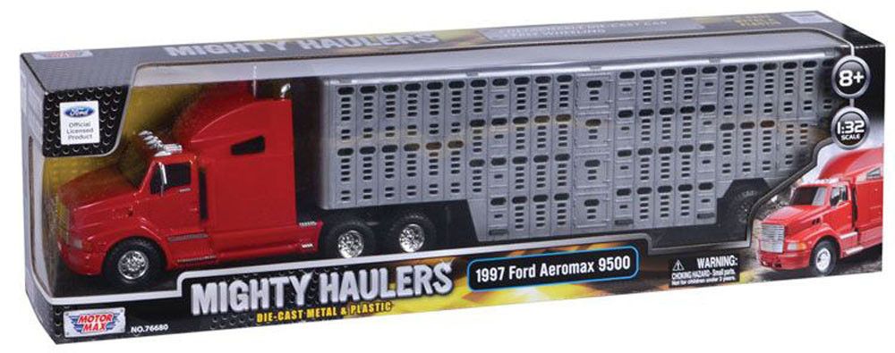 Motor Max 1997 Ford Aeromax 9500 Livestock Trailer 1:32 by Motor Max - ISBN: 0661732766802