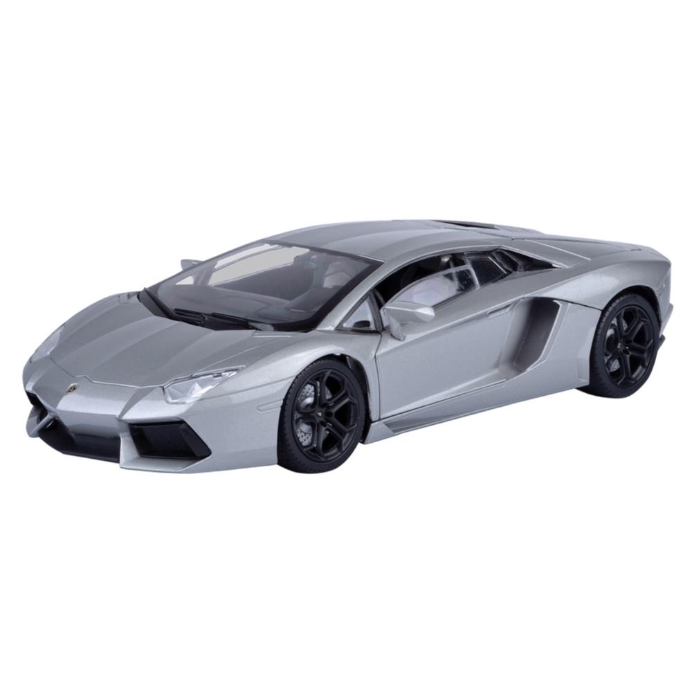 Motormax Timeless Legends - 1:18 Lamborghini Aventador LP700-4 (Grey), 0661732791545
