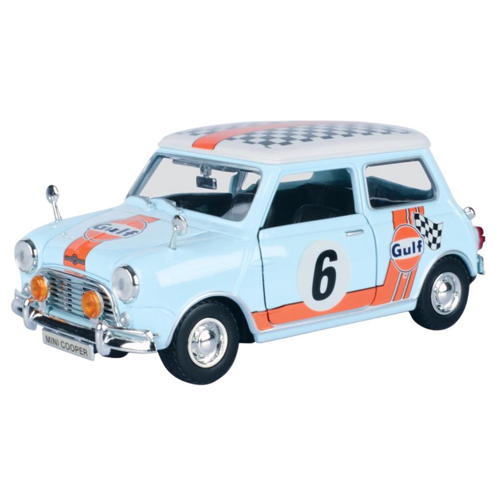 Gulf Collection - 1:18 Morris Mini Cooper 1961-67 With Gulf Livery, 0661732797431