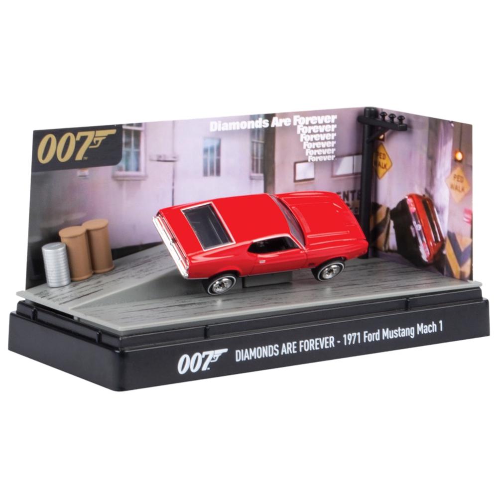 James Bond Collection - Diorama Diamonds Are Forever (1971 Ford Mustang Mach I ) - 3 Inch, 0661732798247