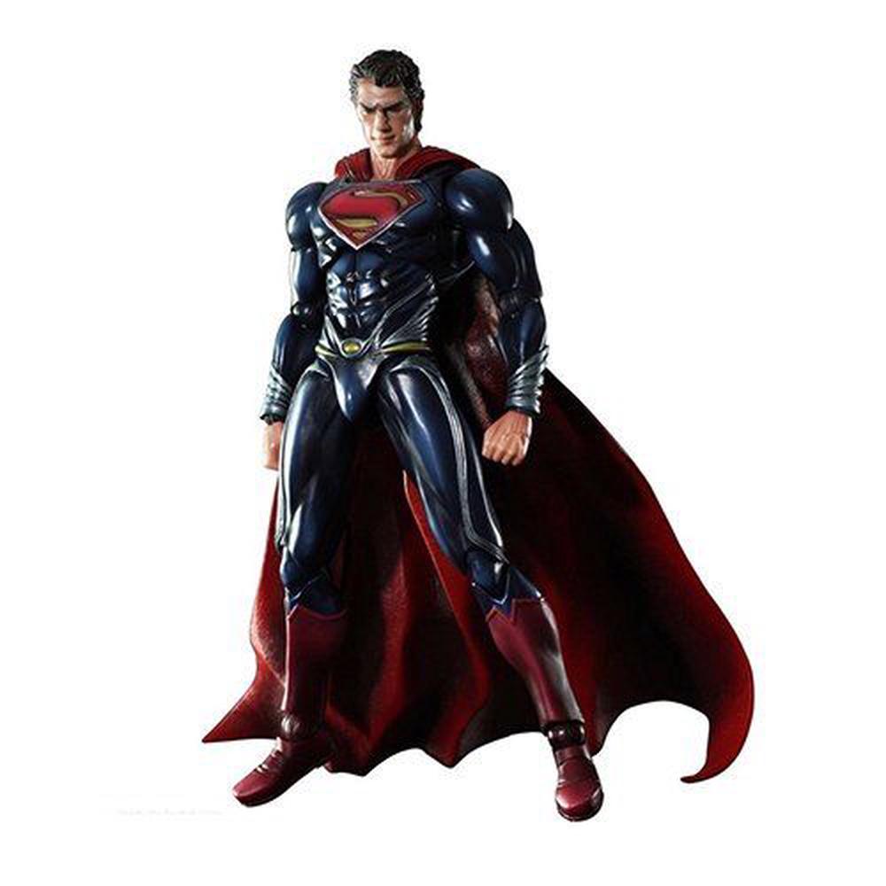 steel superman action figure