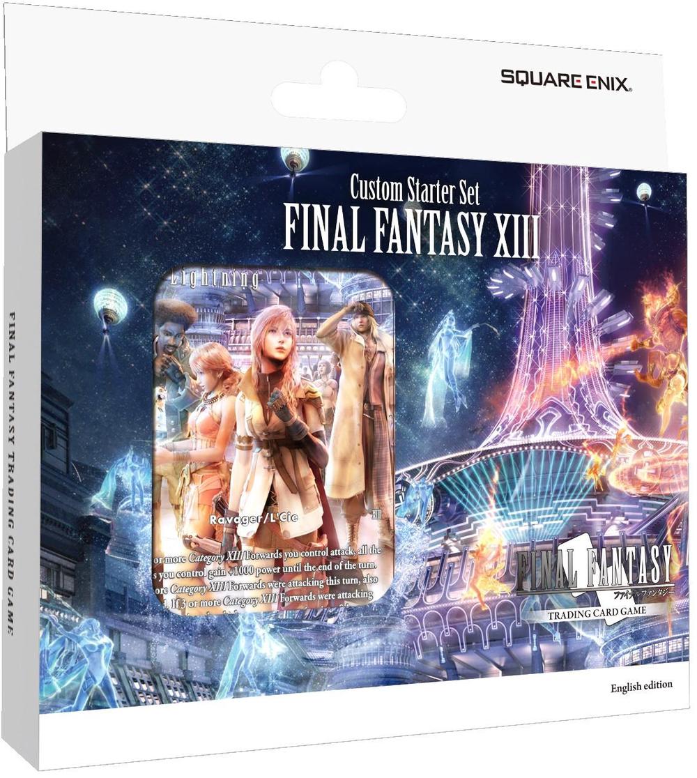 Final Fantasy TCG Final Fantasy Trading Card Game Custom Starter Set Final Fantasy XIII Buy
