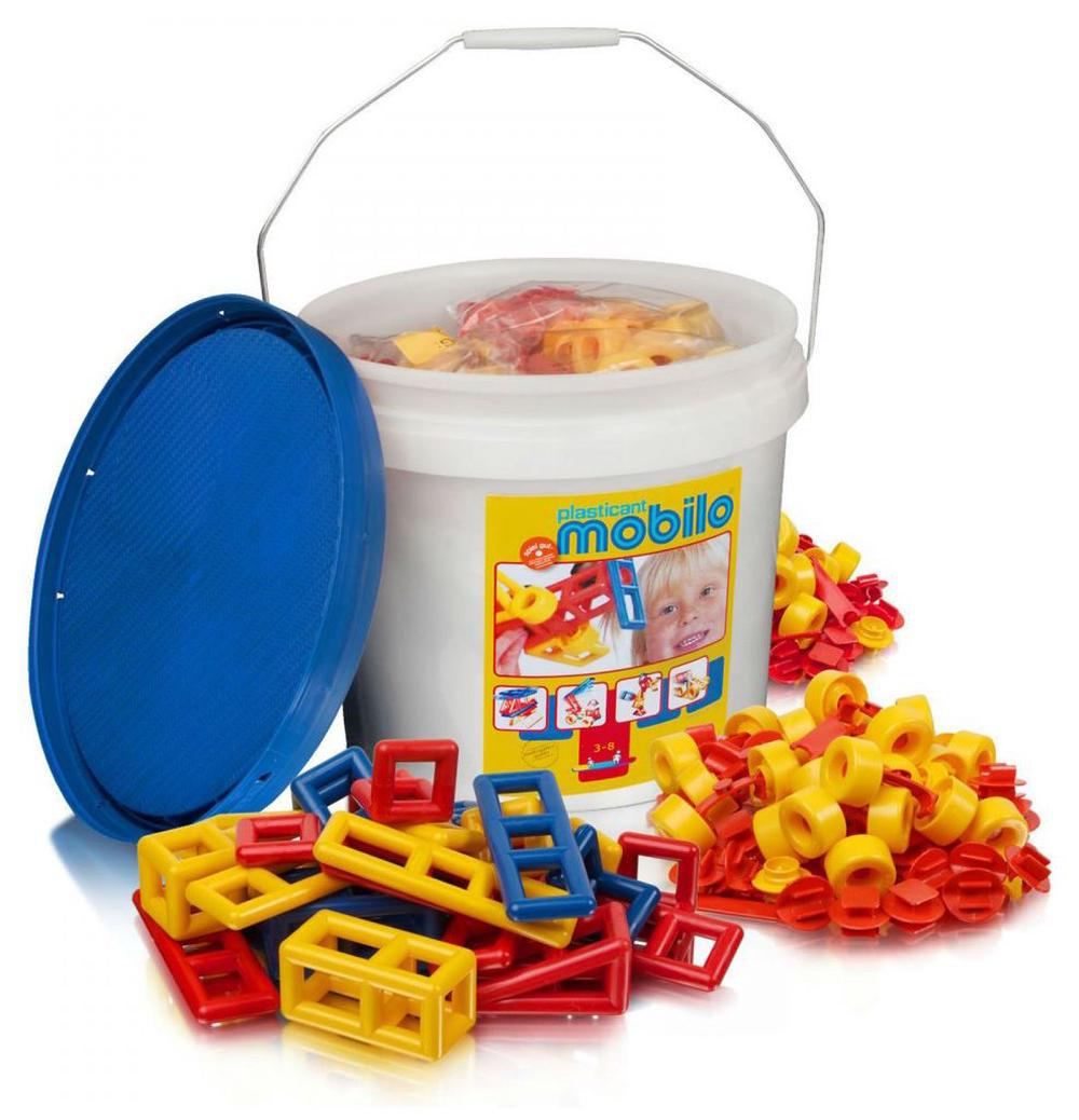 Mobilo Large Bucket With Lid 234 Piece Buy online at Tiny Fox