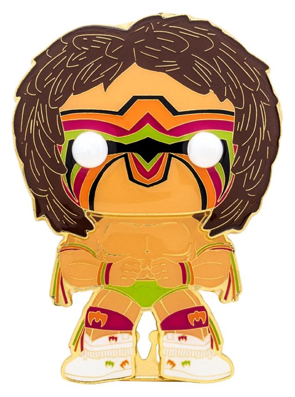 Funko WWE - Ultimate Warrior Pop! Enamel Pin - 4 Inches, 0671803375161