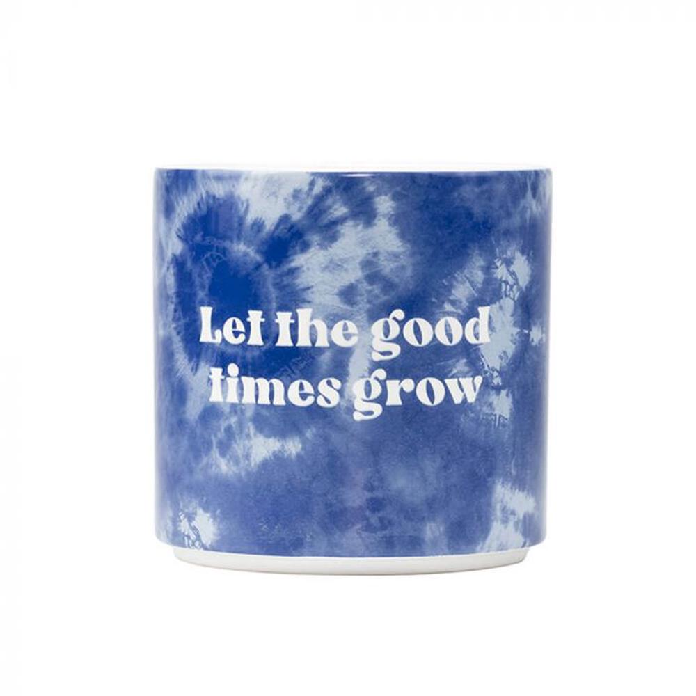 Good Times Grow Tie Dye Planter, 0672649151216