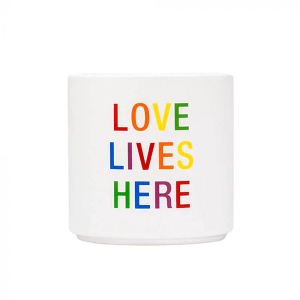 Love Lives Here (Pride) Planter, 0672649154392