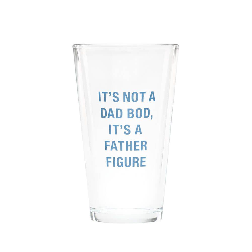Say What Dad Bod Pint Glass, 0672649154576