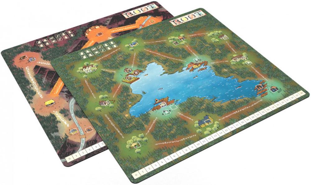 Leder Games Root Playmat Mountain and Lake, 0672975032012