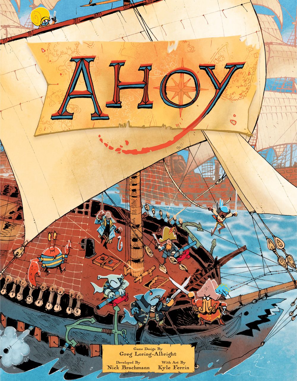 Leder Games Ahoy Board Game by Leder Games - ISBN: 0672975032166