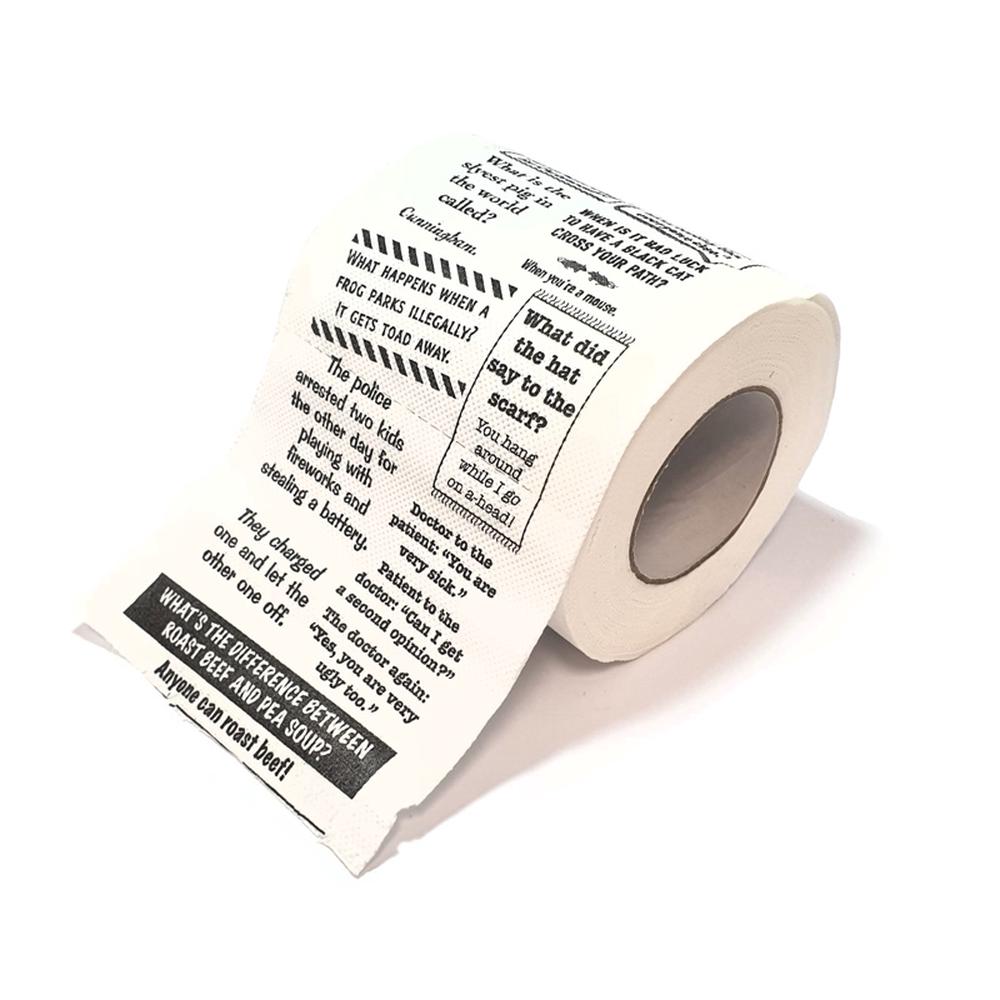Lagoon Conundrums for the Khazi Novelty Puzzles Adult Toilet Roll Gift for Men 