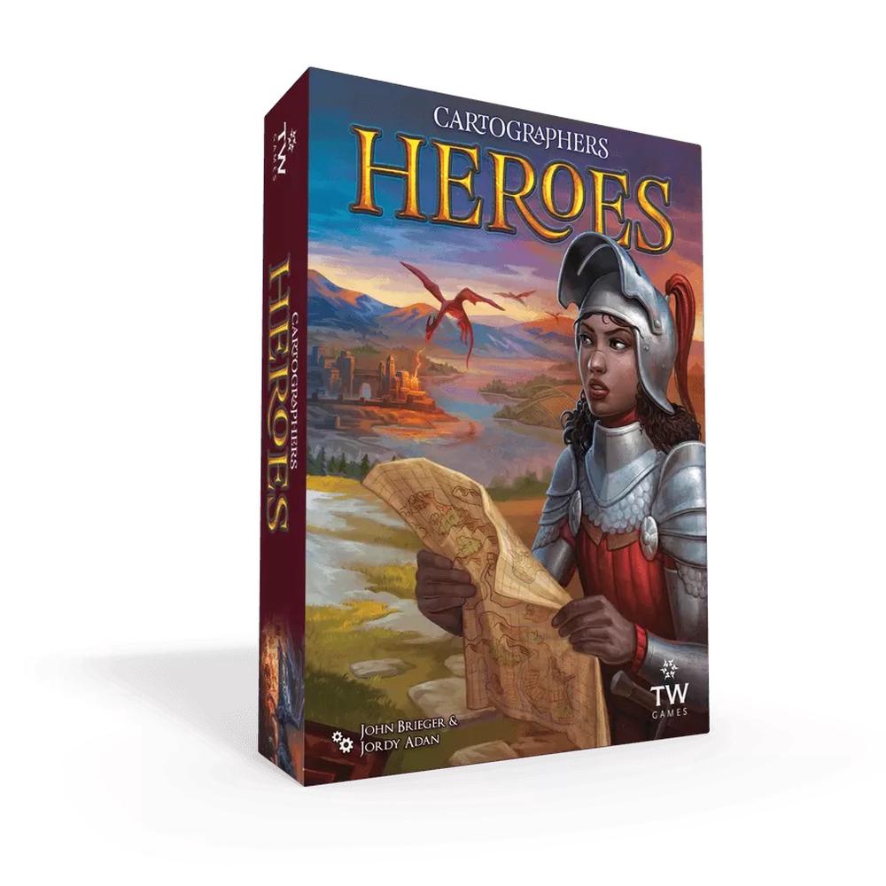 Thunderworks Games Cartographers Heroes Board Game, 0680168938621