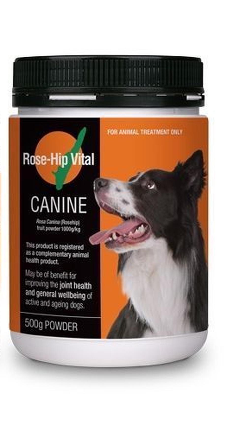 Rosehip Vital Joint Health & Wellbeing for Dogs - 500g, 0680569358172