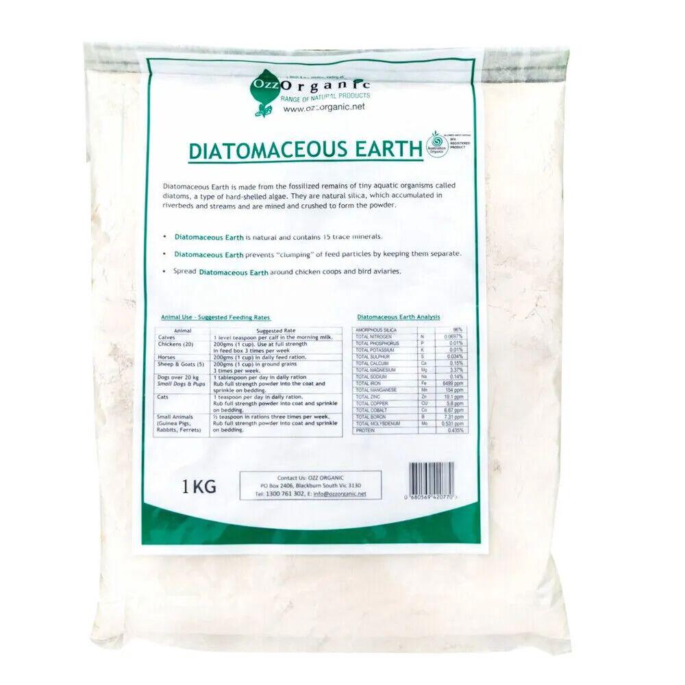 Diatomaceous Earth - 1kg, 0680569420770