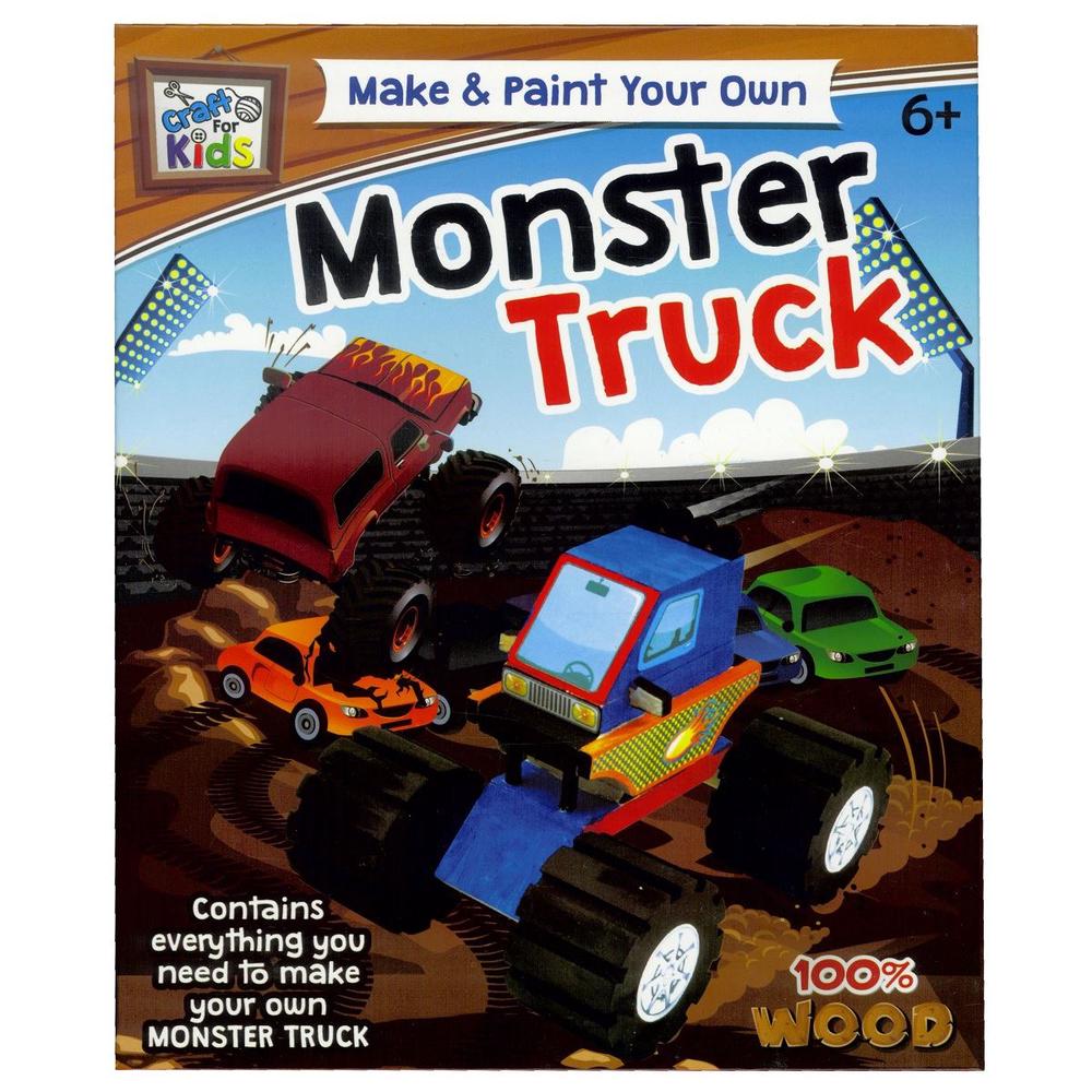 BMS Make & Paint Your Own Monster Truck Buy online at The Nile