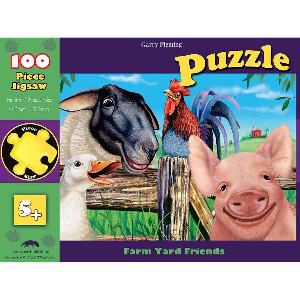 Garry Fleming Farm Yard Jigsaw Puzzle, 100 Piece | Buy online at The Nile