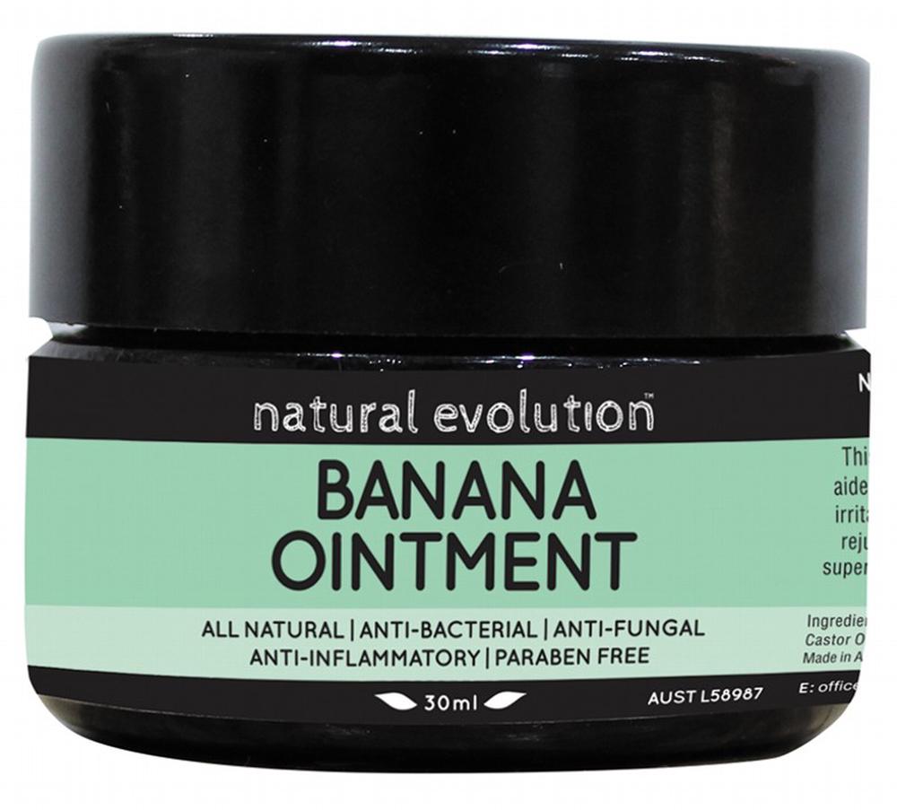 Banana Ointment All Natural Healing - 30mL, 0680569612908